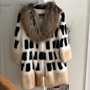 Real fur coat NWT